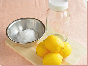「塩レモン」の作り方（準備するもの）