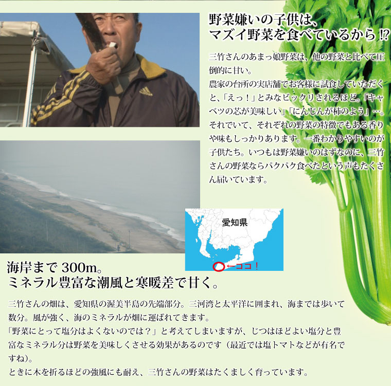 野菜嫌いの子どもは、マズイ野菜を食べているから！？